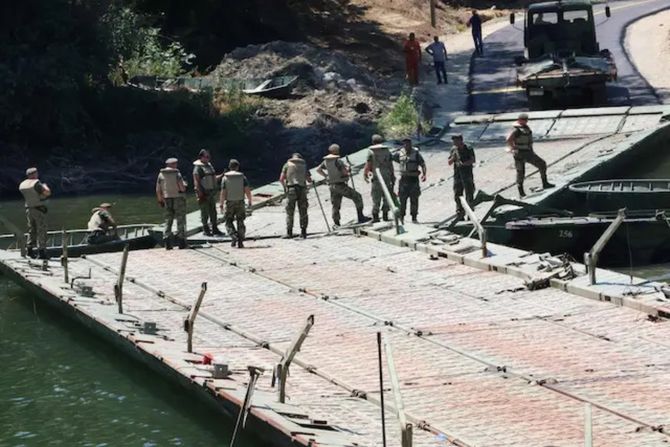 Pontonski most u Svilajncu