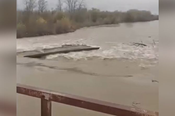 Pontonski most bujica