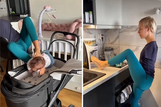 Dejana Bačko,  devojka sa krilima