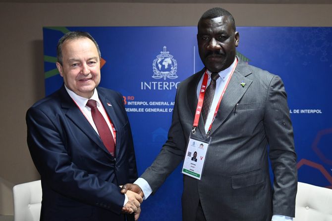 Ivica Dačić i Šikongo