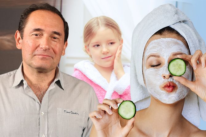 maska za lice, devojcica, dr saša milićević