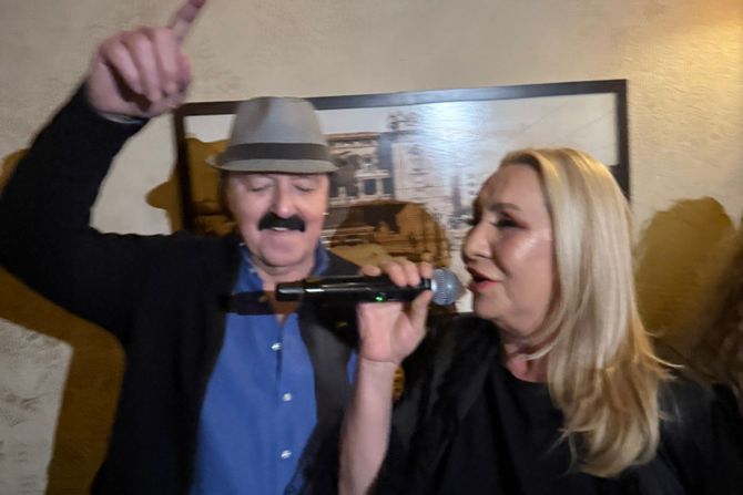 Vesna Zmijanac i Haris Dzinovic