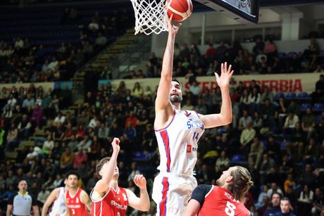Srbija - Švajcarska, Košarka