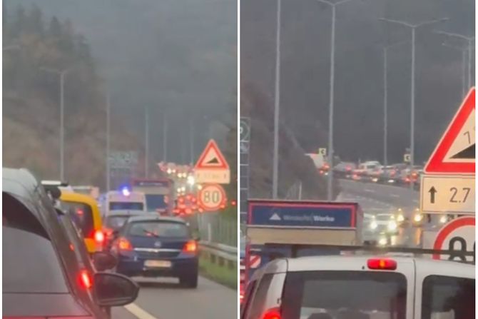 Gužva, Beograd, kolona, Bubanj potok