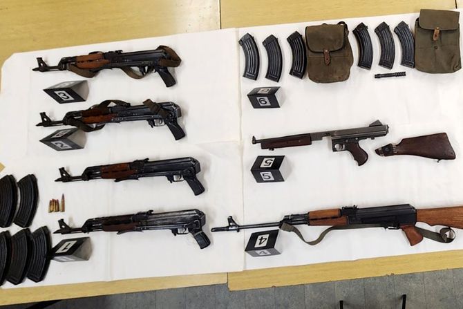 oruzje, dokazi, PU Pancevo