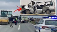 NIKAKO NISU MOGLI PREŽIVETI! U ovom kombiju poginula su tri RADNIKA: Potresne slike udesa na putu Irig - Ruma
