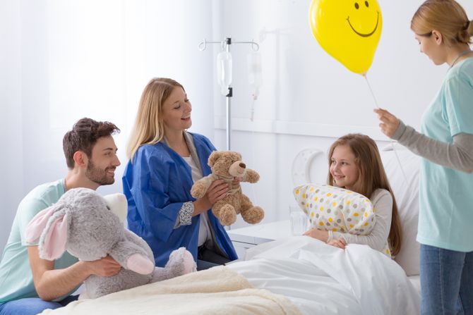 deca, roditelji, bolnica, doktori