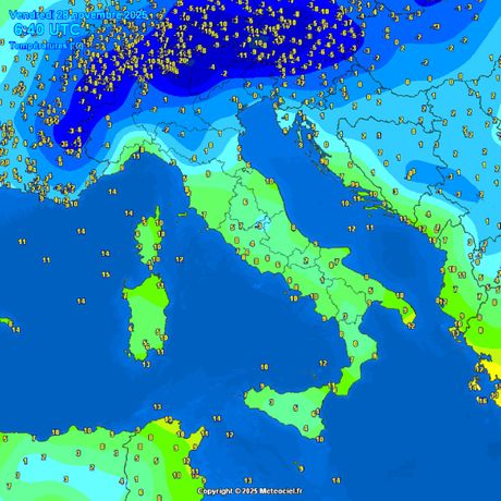 Trenutne temperature vazduha