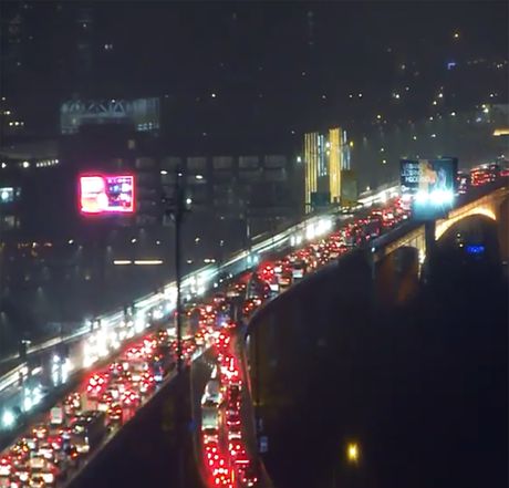 Saobraćaj gužva Beograd Most Gazela