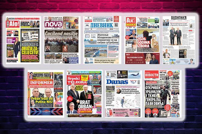 Prelistavanje pregled štampe naslovne strane novine Fičer