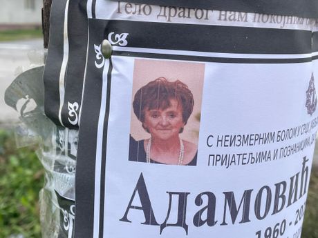 Mladenovo,stradala Branka Adamovic