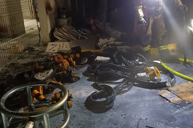 Zagreb Arena centar požar vatrogasci