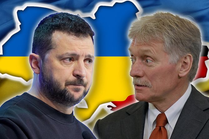 Volodimir Zelenski Dmitrij Peskov