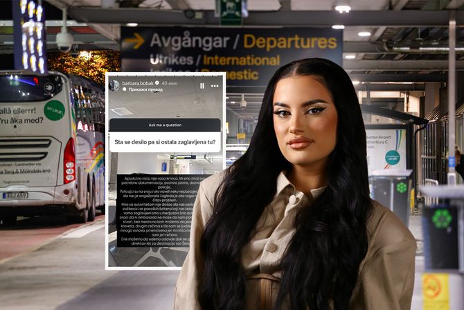 Barbara Bobak, Švedska, Geteborg aerodrom, Landvetter