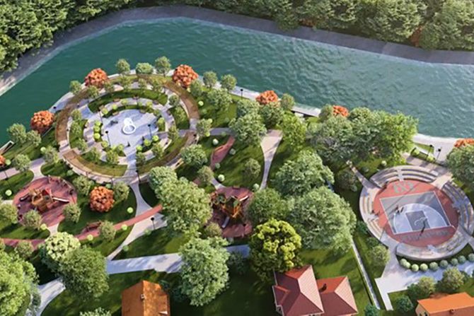 Rekonstrukcija centralnog gradskog parka u Ivanjici