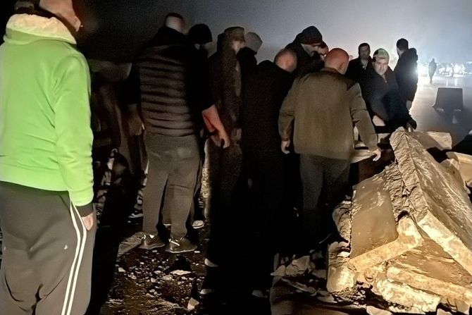 Odron na putu Tuzla-Sarajevo