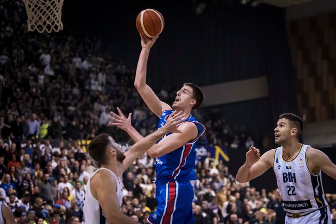 BiH - Srbija, košarkaška reprezentacija, košarka