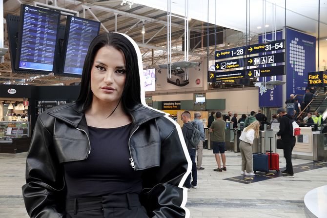 Barbara Bobak,  Švedska, Geteborg aerodrom