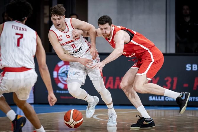 Košarkaška reprezentacija Švajcarske - Turske