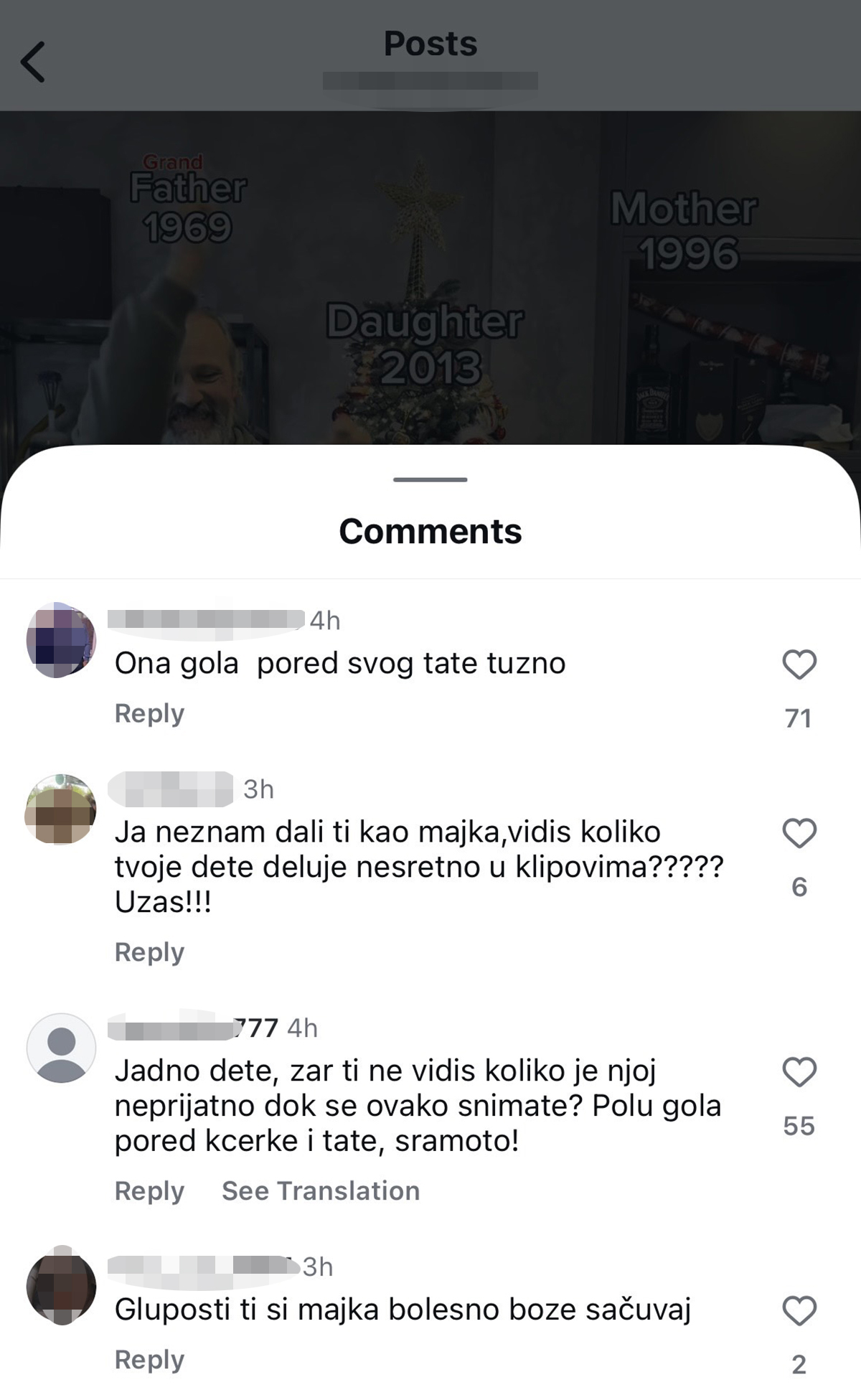 "Vidiš li da je dete nesrećno?" Aleksandra Subotić snimkom sa ćerkicom i ocem zgranula ljude: "Ona je gola?!"