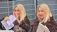 Drama ispred Pinka! Jovana Jeremić izašla uplakana, počela da cepa papire: "Ja ovo više ne mogu da podnesem"