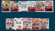 NASLOVNE STRANE SUTRAŠNJIH NOVINA: Prelistavanje štampe za utorak, 2. decembar 2025. godine