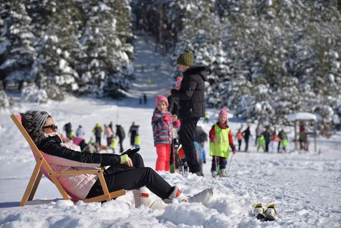 Skijalište, Javor, zima, planina