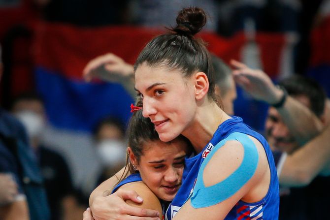 Tijana Bošković i Katarina Dangubić