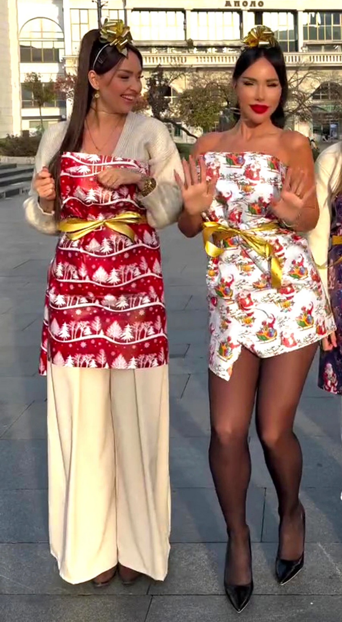 Ovo je rođena sestra Aleksandre Subotić: Starleta objavila šok video, poziraju u ukrasnom papiru, ona se uvija