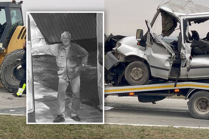 Duško Tuvić, vozač kombija koji je nastradao u nesreći Irig-Ruma