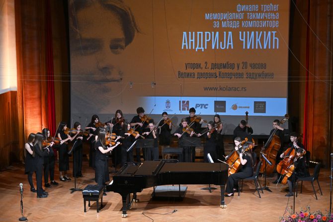 Proglašeni dobitnici nagrada trećeg Memorijala mladih kompozitora "Andrija Čikić"