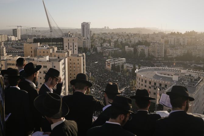 Jerusalim, protest, ultraortodoksni jevreji