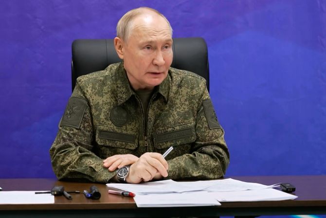 Vladimir Putin uniforma