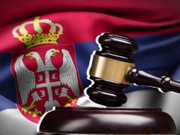 Zastava Srbije, sudijski čekić