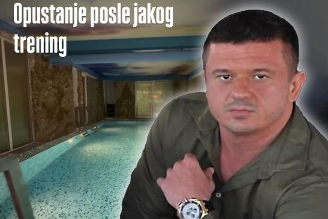 Miloš Stojanović Tigar opuštanje posle jakog treninga