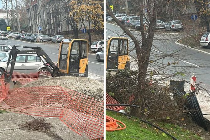 Bager,nezgoda ,Mirijevo