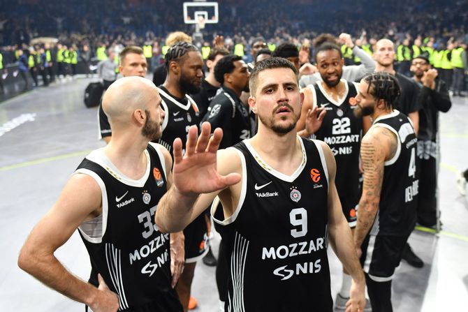 KK Partizan, Evroliga, KK Bajern Minhen