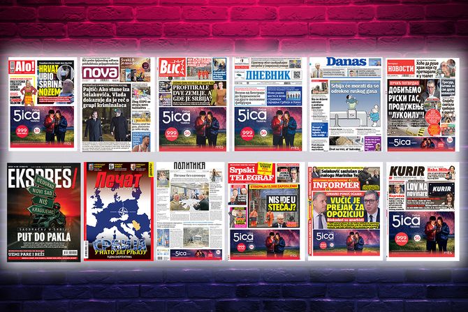 Prelistavanje pregled štampe naslovne strane novine Fičer 2