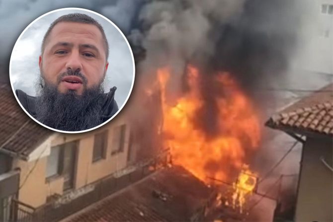 Sead Samela Bihorac, požar novi pazar