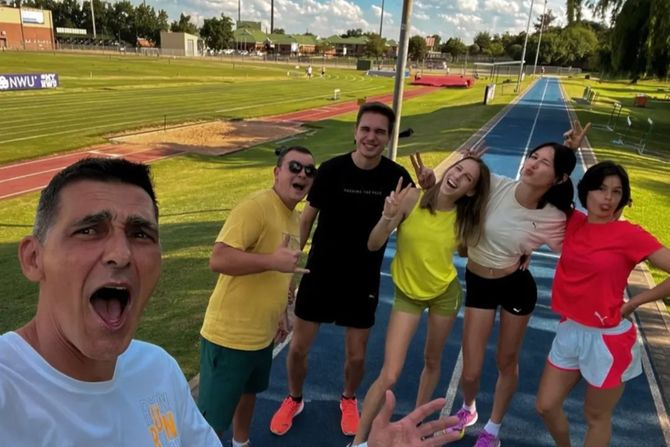 Dragutin Topić, Angelina Topić, Aleksandrija Mitrović, Teodora Boberić i Luka Bošković