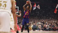 Zvezda - Barselona: Klajburn "podivljao" i urnisao crveno-bele u 2/4, Španci opet vode