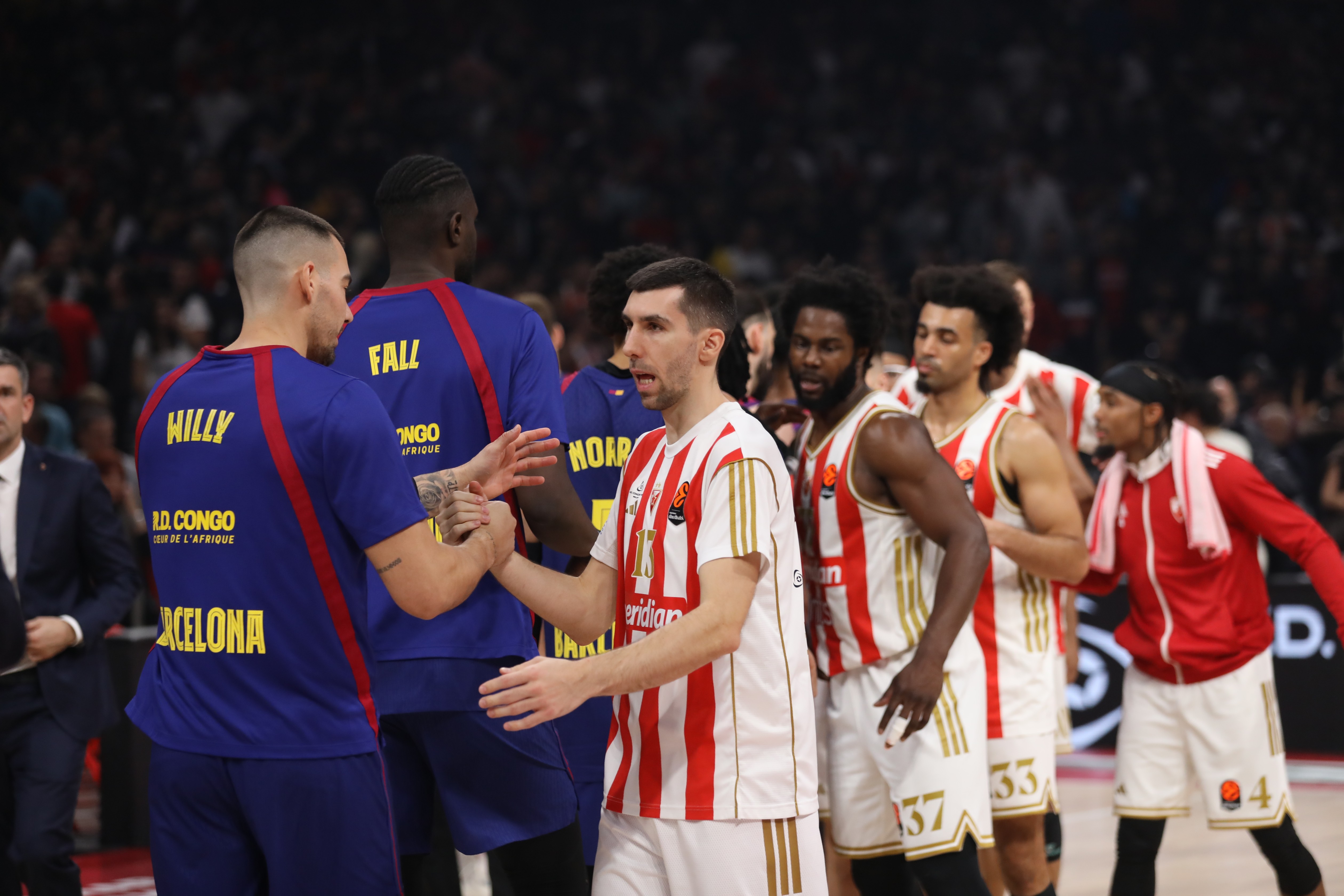 Evo gde možete da gledate uživo TV prenos meča Barselona - Crvena zvezda u 34. kolu Evrolige