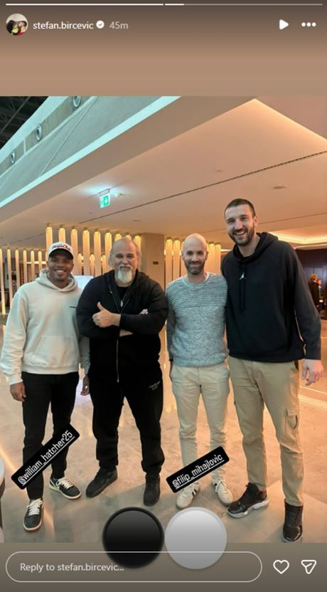 Stefan Birčević, Vilijam Hečer i Aleksandar Džikić