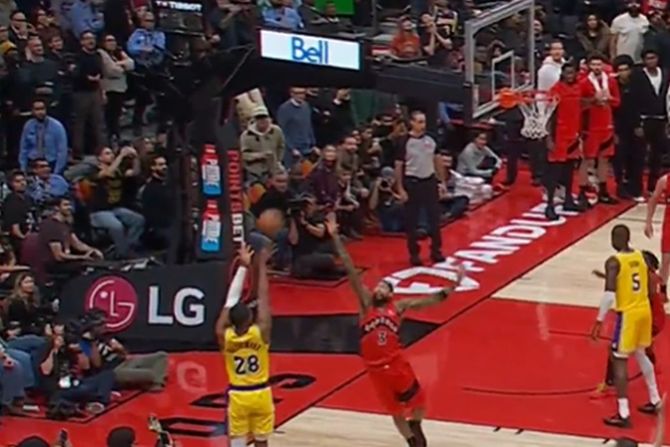 Rui Hačimura, Toronto Raptors - Los Anđeles Lejkers