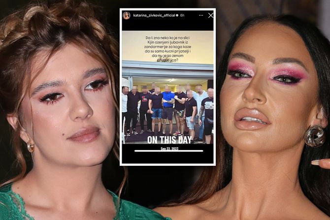 Kaća Katarina Živković, Kristina Kija Kockar, zandarmerija