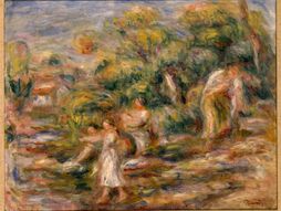 Pierre-Auguste Renoir, Les Laveuses, Pralje