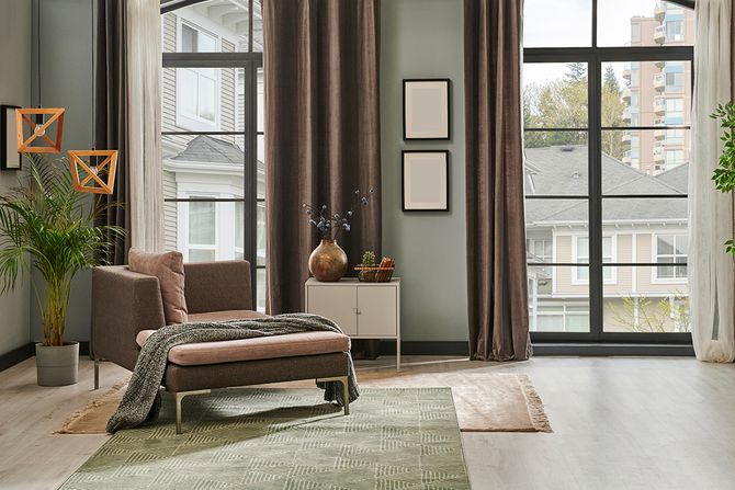 stan, dnevna soba, spavaca soba