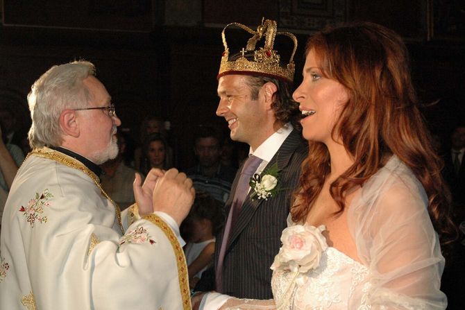 Siniša Mihajlović, Arijana Mihajlović, svadba