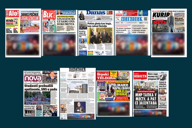 Naslovne strane Prelistavanje