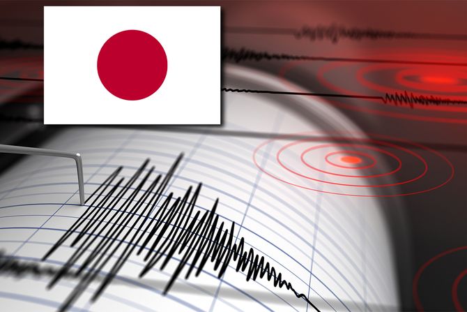 zemljotres, skala, japan, zastava